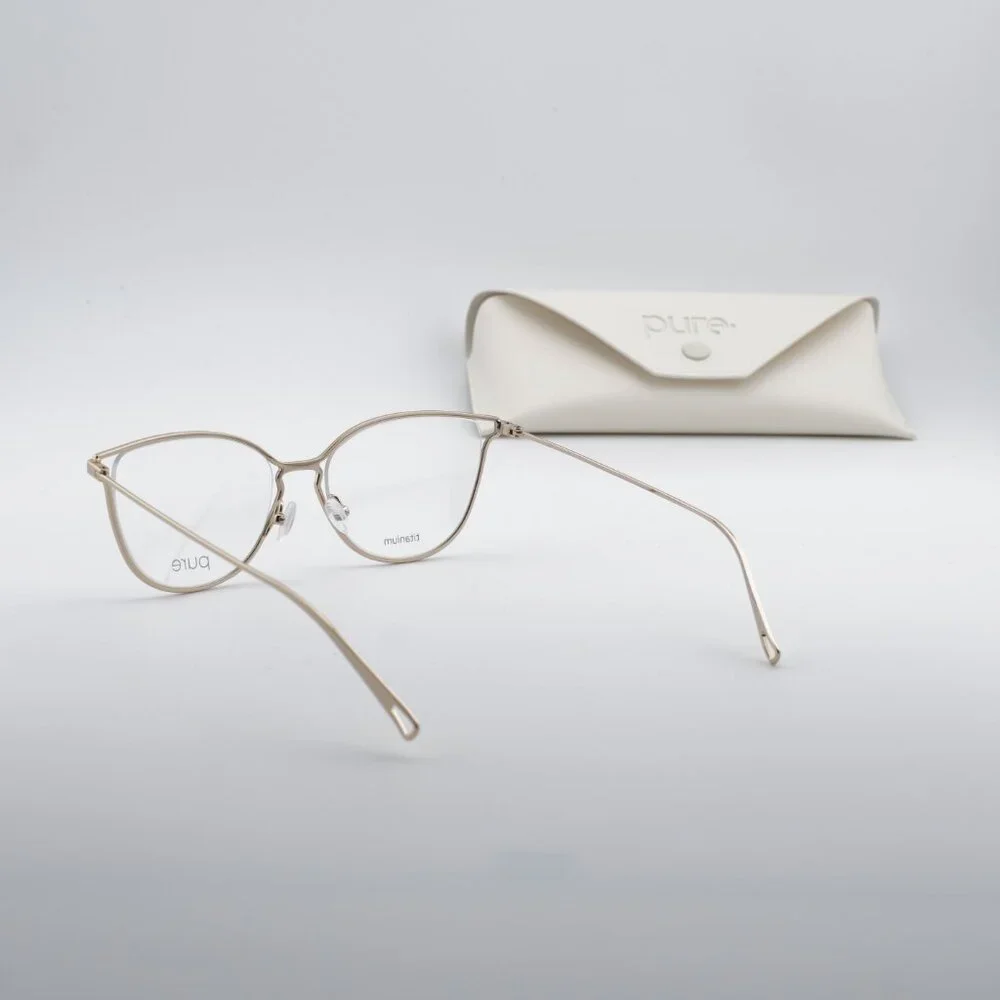 AIRLOCK 5000 320 Eyeglasses Teal/Gold 54mm Cat Eye Frame